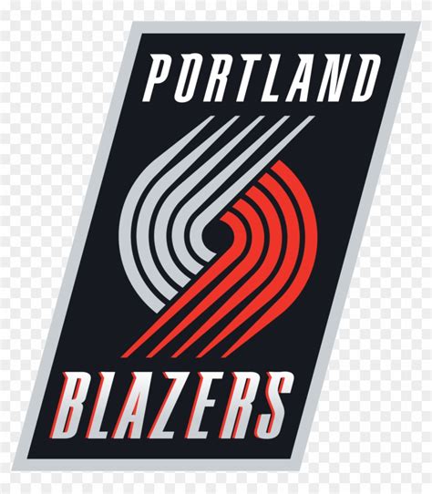 Portland Trail Blazers Logo Vector, Vectorfans - Nba Trail Blazers Logo, HD Png Download ...