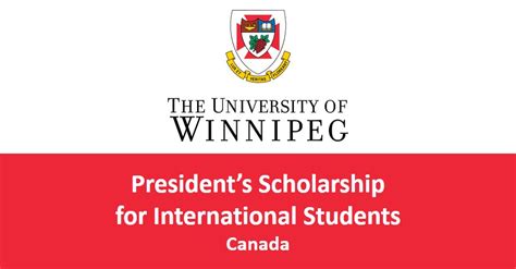 University of Winnipeg President’s Scholarships 2021 - Scholarship Circular