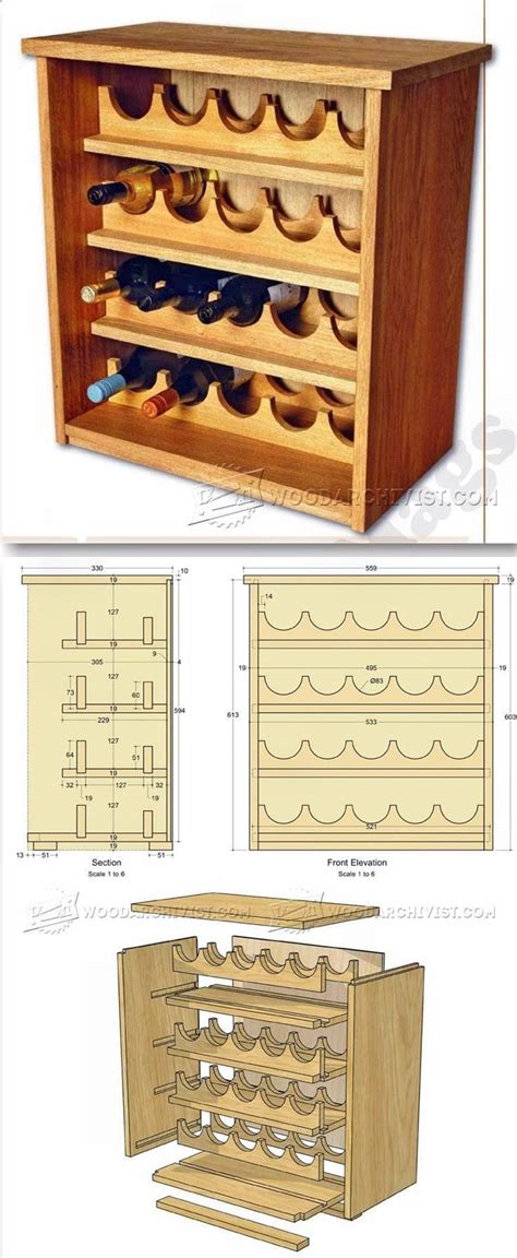 Free Wine Rack Plans Diy - Image to u