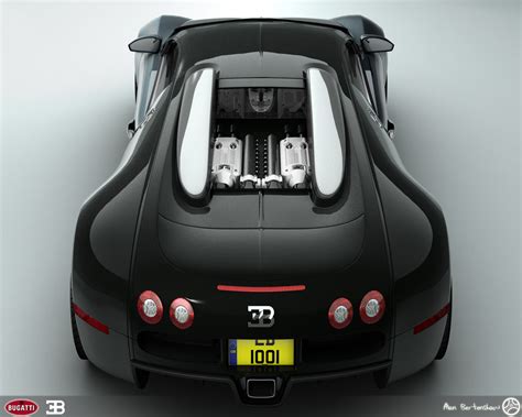 Bugatti Veyron Back - revisit by AfroAfroguy on DeviantArt