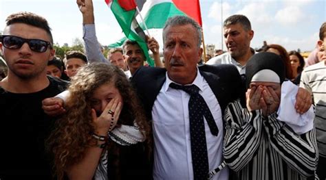 Palestinian protest icon Ahed Tamimi out of Israeli prison | World News ...