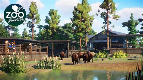 American Bison Habitat River Rock Zoo Planet Zoo Speed, 42% OFF