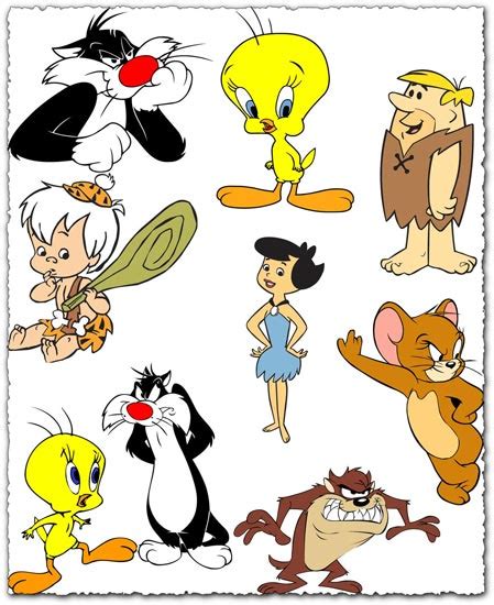 Classic cartoon characters