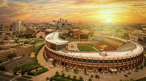 Golden Gophers Stadium Photograph by Jourdan Gomez