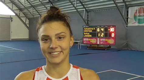 EMPIRE Women's Indoor 2020: Jaqueline Cristian's interview, winner of the 2nd tournament - YouTube