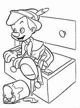 Pinocchio Free coloring Page  Download Print Or Color Online For sketch template