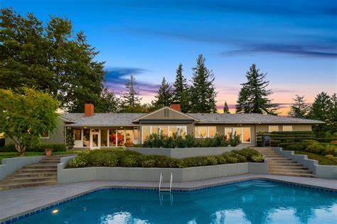 Architect Herman Brookman’s midcentury modern home in SW Portland for sale at $3,450,000 ...