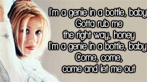 Christina Aguilera - Genie In A Bottle (Lyrics) HD - YouTube