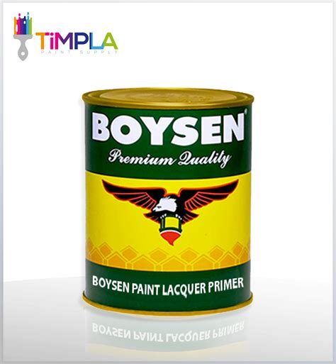 4Liter BOYSEN PAINT LACQUER PRIMER SURFACER B305 wood paint as primer for indoor wood and metal ...