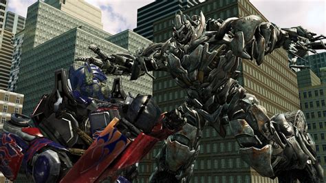 Optimus vs. Megatron by dominator2001 on DeviantArt