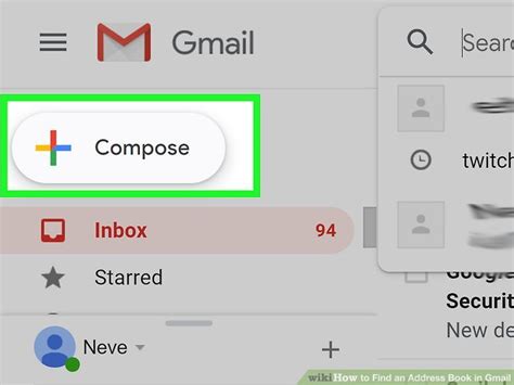 3 Simple Ways to Find an Address Book in Gmail - wikiHow