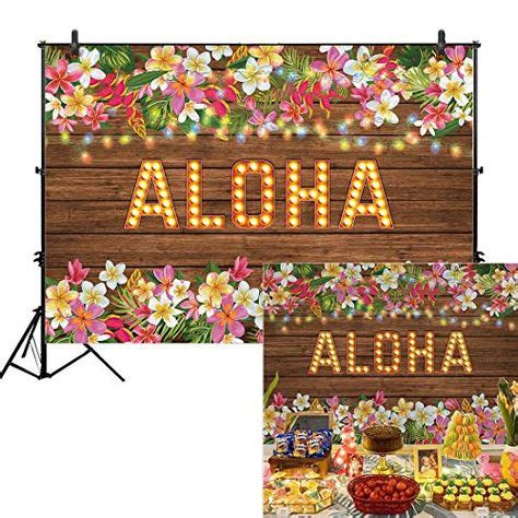 Allenjoy 7x5ft Fabic Aloha Party Backdrop for Summer Trop... https ...