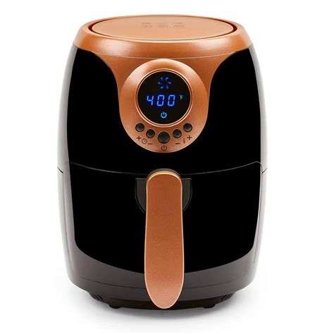 Copper Chef 2-Quart Black and Copper Air Fryer