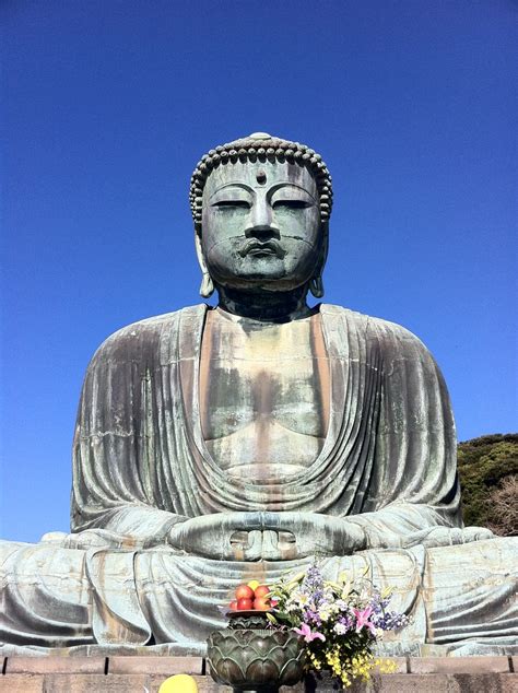 Great Buddha - Kamakura, Japan Kamakura, The Good Place, Third, Meditation, Buddha Statues ...