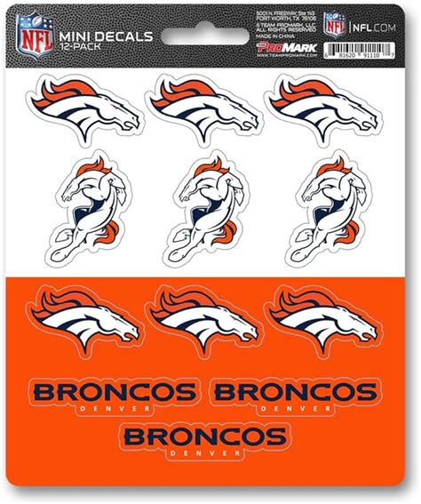 Amazon.com: broncos stickers