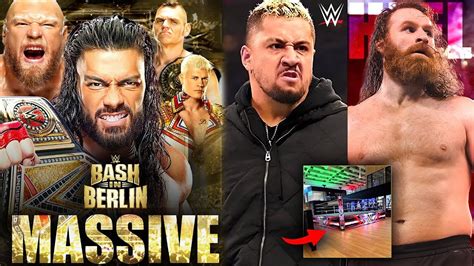 Major!!! Wwe Announces 'bash In Berlin' Show!!! Solo Sikoa Push Coming ...