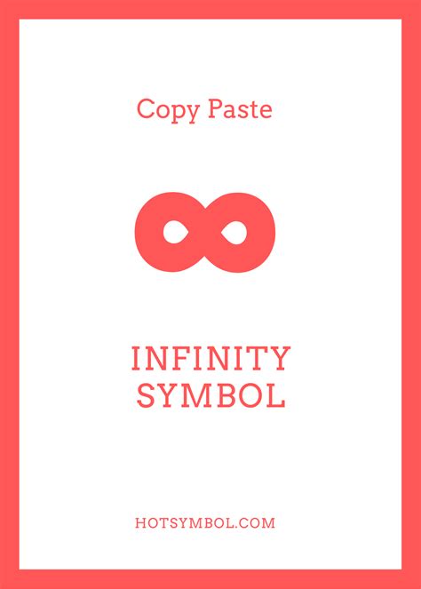 Copy Paste Infinity Symbol | Infinity symbol, Infinity, Symbols