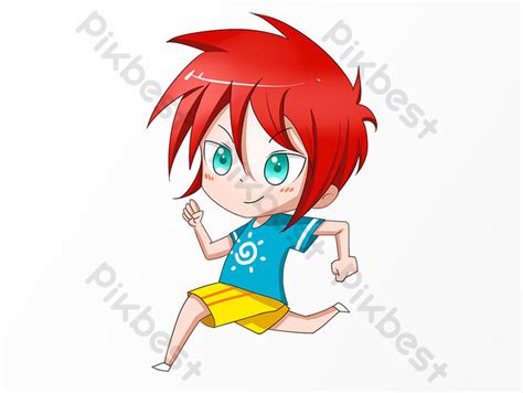 Run Two Yuan Cartoon Characters PNG Images | PSD Free Download - Pikbest