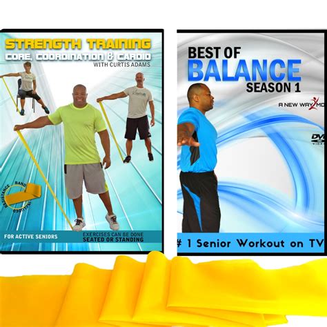 Balance & Strength Exercise DVDs for Seniors - Vitality 4 Life