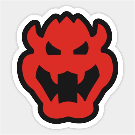 bowser - Bowser - Sticker | TeePublic