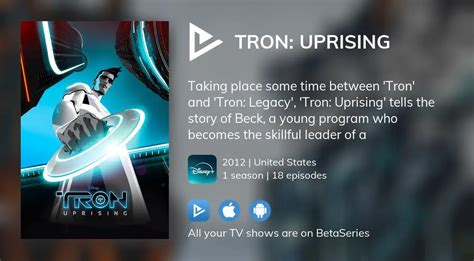 Watch Tron: Uprising streaming