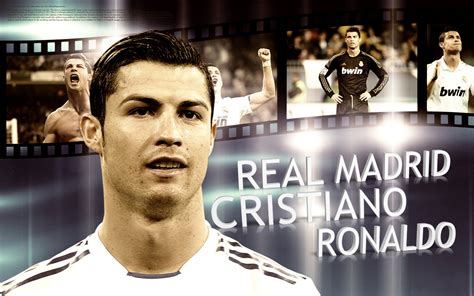 top footballer wallpaper: Cristiano Ronaldo Real Madrid Jersey Wallpapers