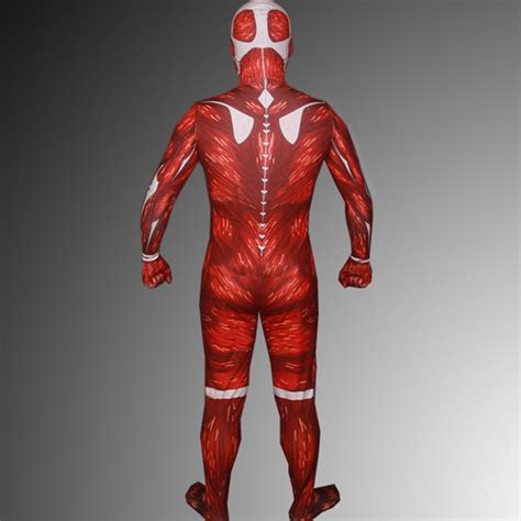 Attack on Titan Colossal 50M Titan Cosplay Zentai Suit/ Buy Shingeki no Kyojin Colossal Titan ...