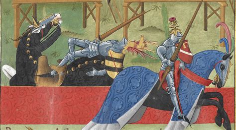 Medieval Rules for Jousting