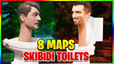 🚽 best 8 SKIBIDI TOILET maps in Fortnite 🎢 - skibidi toilet fortnite ...