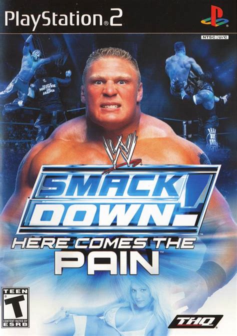 WWE Smackdown Here Comes the Pain Sony Playstation 2 Game