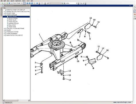 Komatsu CSS Download Full Parts Catalog 01/2017