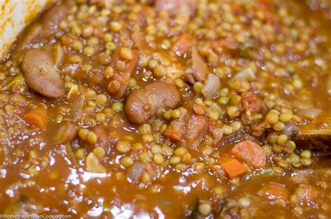 Fava Bean Soup with Lentils for St Joseph's Day – Homemade Italian Cooking