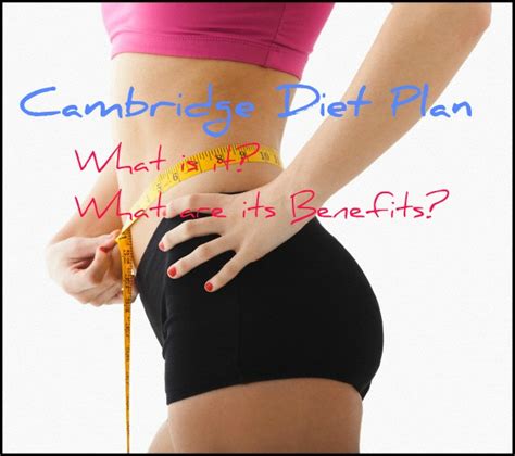 What is Cambridge Diet Plan and what are its Benefits? - Stylish Walks