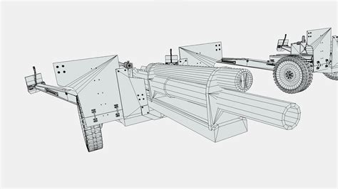 Howitzer Gun 3D Model - TurboSquid 2153835