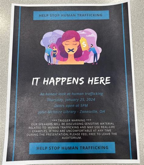 "It Happens Here": Human Trafficking Awareness Program - WHIZ - Fox 5 / Marquee Broadcasting