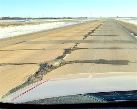 Provincial Trunk Highway 75, Morris, Manitoba - CAA Worst Roads