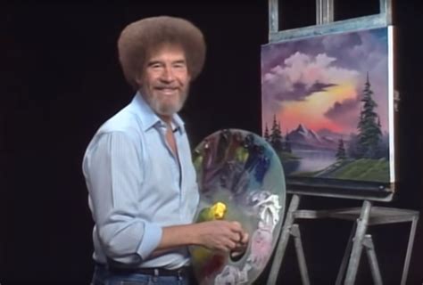 The Late PBS Painter Bob Ross Is Making His Museum Debut as Part of a ...