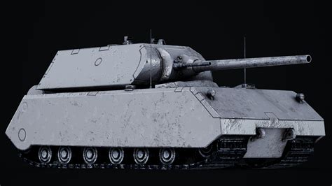 Viii maus tank 3D - TurboSquid 1693373