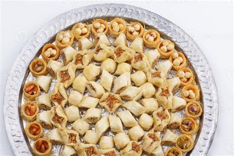 turkish baklava dessert 11010773 Stock Photo at Vecteezy