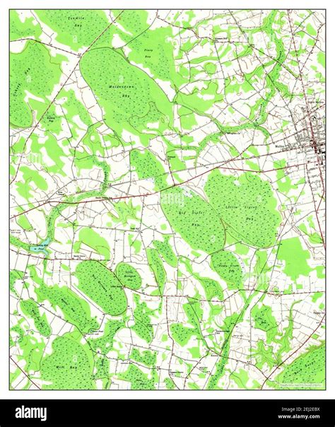 Mullins, South Carolina, map 1946, 1:24000, United States of America by ...