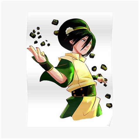 "Toph The Earthbender " Poster for Sale by RodeaDari | Redbubble