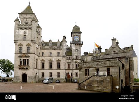 Dunrobin Castle, Golspie, Sutherland, Scotland, UK, Europe Stock Photo ...