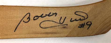 Lot Detail - 1970's Bobby Hull Chicago Blackhawks Signed CCM Autograph Model Hockey Stick (JSA)