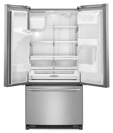 Maytag Fingerprint-Resistant Stainless Steel French Door Refrigerator (22 Cu. Ft.) - MFI2269FRZ ...