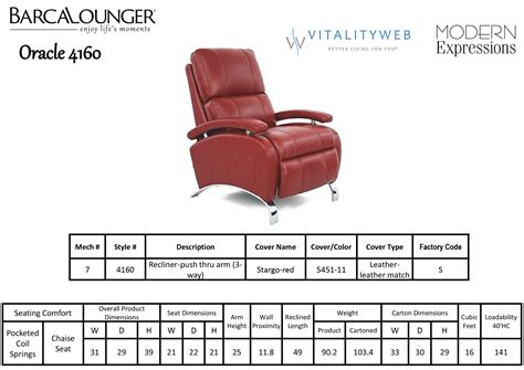 Barcalounger Oracle II Recliner Chair - Leather Recliner Chair ...