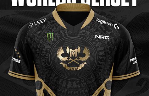 GAM Esports Worlds 2022 Player Jersey - The Gaming Wear