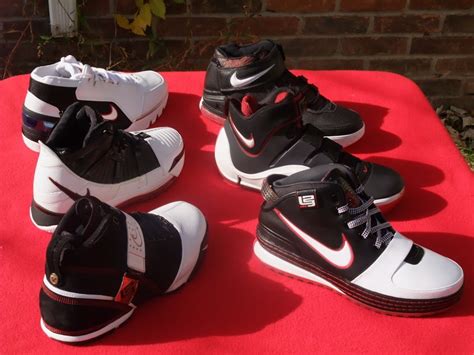 Nike Zoom LeBron Signature Shoes Black-White-Red Evolution | NIKE ...