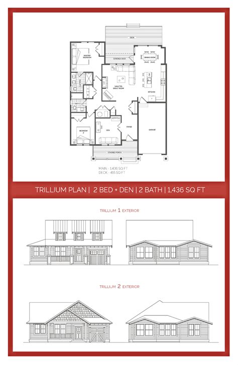 ALL FLOOR PLANS — Creekside Mills at Cultus Lake