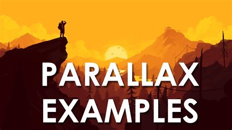 Parallax scrolling examples | projectexample