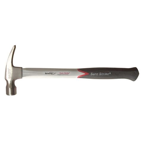 Estwing 22 oz. Sure Strike Fiberglass Framing Hammer-MRF22SM - The Home ...